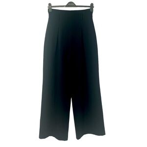 BCBGMAXAZRIA high waist, wide leg office pants Black SZ M